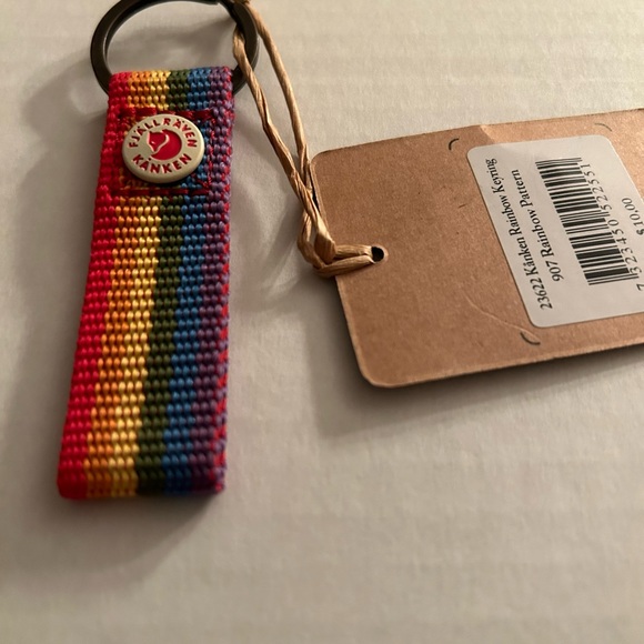 Fjällräven Kånken Keyring Set - Red, Blue, Rainbow - Picture 10 of 10